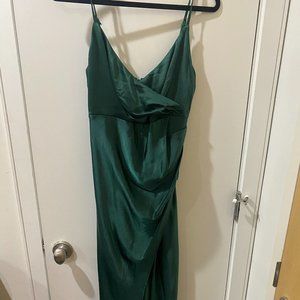 Billy J - Elsa Midi Dress - size 10 in Emerald